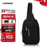 威戈（WENGER）瑞士军刀男女运动斜挎包5L单肩包休闲便携胸包腰包轻便611843B