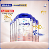 爱他美（Aptamil）德国白金版HMO 婴儿配方奶粉pre段(0-6月)800g 6罐箱装 德爱白金