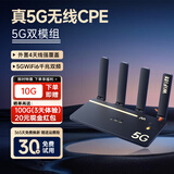 椰贝【30天免费试用】海思芯片2025款5G随身WiFi6路由器5gcpe免插卡双网无线流量家用千兆双频免拉宽带 【免拉宽带】真5G网无线路由器+外置4天线