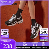 斯凯奇（Skechers）女鞋夏季厚底老爹鞋百搭透气熊猫鞋软底舒适外穿休闲运动鞋11959