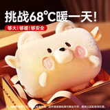 贝乐凯热水袋充电注水电热暖水袋暖宝宝暖肚子取暖神器暖手宝女生日礼物 【国标防爆】亲肤法兰绒-小绵羊 国标防爆款+Cu石墨烯导热+法兰绒
