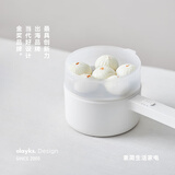 olayks【家电国家补贴】电煮锅小电锅宿舍小锅多功能电热锅 学生宿舍泡面电火锅多用途电蒸锅 1.5L