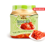 富爸爸 切件泡菜1300g/瓶 韩式辣白菜酱菜咸菜下饭菜