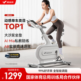 麦瑞克（MERACH）动感单车自发电家用智能调阻运动健身器材室内静音自行车 绝影ONE 插电款-智能调阻-白色