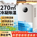 NIYEVN【200平全屋除湿丨20L水回南天】除湿机家用抽湿机补贴20%除湿器广东APP工业干燥烘干机小型米吸湿 35L/天 臻享除湿丨冷凝40倍强效丨AI数显定时