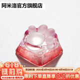 阿米洛（Varmilo） 试轴器 个性键帽 小挂饰 小礼品 ZOMO联名圣诞红3D打印透明猫爪