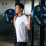 安德玛（Under Armour）安德玛男女同款足球训练运动跑步健身休闲透气舒适圆领短袖T恤