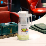 阿司倍鹭（ASVEL）塑料冷水壶大容量凉水壶带茶漏冷萃壶冰箱果汁壶食品级耐高温2.1L
