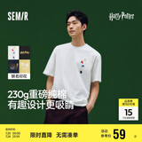 森马（Semir）哈利波特联名短袖t恤男25夏情侣宽松上衣109325100224