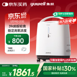 鱼跃(yuwell)3L升新国标医用制氧机轻音升级39分贝带雾化氧气机8F-3ZW