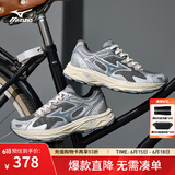 美津浓（MIZUNO）【RACER S】软底轻便运动跑步鞋男女同款缓震透气休闲慢跑鞋 19/渣渣灰 42.5 (275mm)