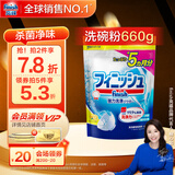 finish亮碟洗碗机用洗碗粉660g 双重酵素升级款洗碗机洗涤剂耗材清洁