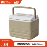 牧高笛（MOBIGARDEN）保温箱 户外露营野餐大容量保鲜箱极冰8.5L NX20671031 暖沙色