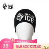 黑冰（BLACKICE） 秋冬户外男女通用跑步运动针织帽城市休闲保暖毛线帽冬季帽子 Z2141-冰山-黑