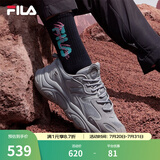 FILA斐乐女鞋跑步鞋火星二代复古老爹鞋运动鞋休闲慢跑鞋MARS Ⅱ 合金灰-AL-F12W131116F 40
