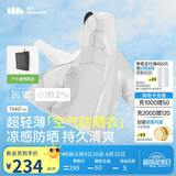 蕉下（beneunder）防晒衣男薄外套皮肤衣服冰丝防紫外线凉感透气夏户外TS40724白XXL