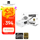 Thermalright(利民)  额定750W TR-TG750-W ATX3.0电源 金牌全模组 原生PCIE5.0 全日系电解电容 14CM小机身