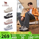 骆驼（CAMEL）【王俊凯同款】户外登山鞋 L25M202007M 米/银/黑(男款) 41