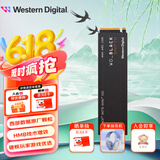 西部数据（WD）sn580/sn5000/sn770/sn7100 NVME协议 M.2  2280 PCle4.0台式机笔记本高速游戏 ssd 固态存储硬盘 黑盘SN770 500G +散热片