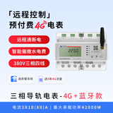 施王物联预付费单相220V出租房扫码家用远程充值公寓抄表三相380V智能电表 三相/4G电表 直通款 房东/物业通用