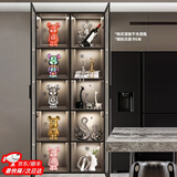 轻奢现代电视柜酒柜装饰品摆件套装客厅餐边柜工艺品摆设高档大气 轻奢高档酒柜摆件10格柜