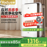 亚都（YADU）空气净化器 办公室家用净化器 除甲醛细菌雾霾过敏源流感 KJ600G-S5Pro