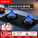 火王（Hione）燃气灶家用智能触控 天然气磨砂面板易清洁灶具定时煤气灶 双灶M2T/2302 插电款 M2T/2302【天然气（12T）】可插电 双边定时