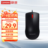 联想（Lenovo）鼠标 有线轻音鼠标 办公鼠标 大红点M220L有线轻音鼠标 台式机鼠标 笔记本鼠标