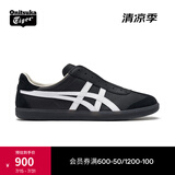 Onitsuka Tiger鬼塚虎德训懒人鞋男女 春夏懒人运动休闲鞋TOKUTEN SLIP-ON 黑色 42