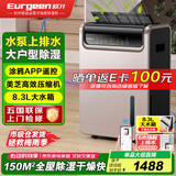 欧井（Eurgeen）除湿机/抽湿机 除湿量50升/天 泵压排水 家用地下室别墅商用工业净化净味吸湿器 OJ-550EP
