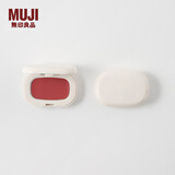 无印良品 MUJI 柔雾腮红 腮红盘 彩妆 化妆品 204胭脂2.2g 单色