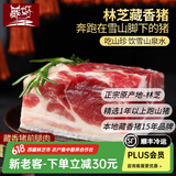 藏好 藏香黑猪前腿肉后腿肉生鲜西藏林芝高原散养原生态土猪365天现杀 前腿肉【3斤精选】