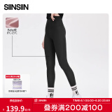 SIINSIIN4.0鲨鱼裤女春秋外穿高腰收腹打底裤加绒鲨鱼裤不掉档显瘦提臀 【4.0中暖款】显瘦黑 L (100-115斤)