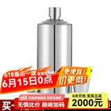 斯涅克（SNAKER） 斯涅克小酒壶304不锈钢1一2斤装白酒酒瓶加厚随身便携式圆柱形 2斤镜面茅台瓶 4杯1漏 1L