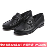 Ferragamo 菲拉格慕  男士CROWN系列牛皮商务正装皮鞋 黑色02A879 0688525 40 /6码