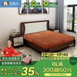 老编工山棕床垫 硬棕垫手工棕榈床垫子薄厚款单双人榻榻米折叠床垫定制 16cm总厚（山棕芯+炭离子外套） 1.5*1.9m