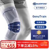 保而防（BAUERFEIND）运动护膝篮球跑步羽毛球德国原装轻薄透气半月板韧带损伤运动护具 新款银钛灰常规款 4