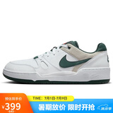 耐克男子休闲鞋FULL FORCE LO运动鞋HF1739-100 绿古 40 