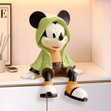 简艺饰家米奇潮玩手办米奇摆件酒柜电视柜玄关卡通装饰品办公室公仔玩具