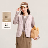 雪中飞经典新款V领轻薄显瘦羽绒马甲女士羽绒服轻盈蓬松保暖时尚