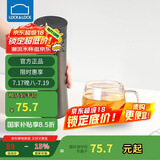 乐扣乐扣（LOCK&LOCK）掌心商务保温杯不锈钢男女学上便携水杯子400ML黑色LHC4028B