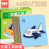 奕思瑞儿童拼图1-3-6岁宝宝平图拼图早教益智玩具2岁男孩女孩生日礼物