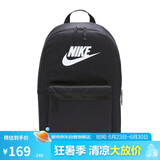 耐克NIKE双肩包中性电脑包旅行HERITAGE休闲包书包 DC4244-010黑中