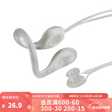 迪卡侬（DECATHLON）游泳装备鼻夹耳塞防丢失硅胶带绳男女儿童NABWG 白色（带绳款）