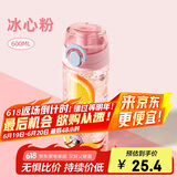 希乐塑料杯子tritan材质随手杯大容量男女学生便携运动水杯儿童弹跳杯