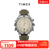 天美时Timex手表男士远征系列指南针计时户外运动表生日礼物TW2V49000