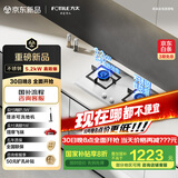 方太（FOTILE）燃气灶天然气 家用嵌入式不锈钢灶 5.2kW*猛火双灶煤气灶 换装不改孔 TF25G 政府补贴20%