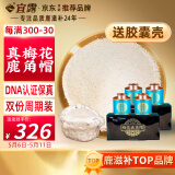 宜露梅花鹿角帽粉100克吉林双阳鹿角帽打粉胶囊鹿托盘梅花鹿乡