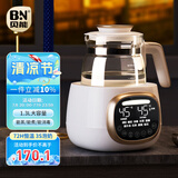 贝能（Baoneo）恒温水壶婴儿调奶器智能保温冲奶机热奶暖奶器自动温奶 黑屏1.3L