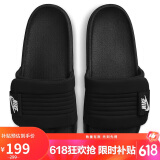 耐克NIKE休闲鞋男一字拖OFFCOURT ADJUST拖鞋外穿DQ9624-001黑42.5